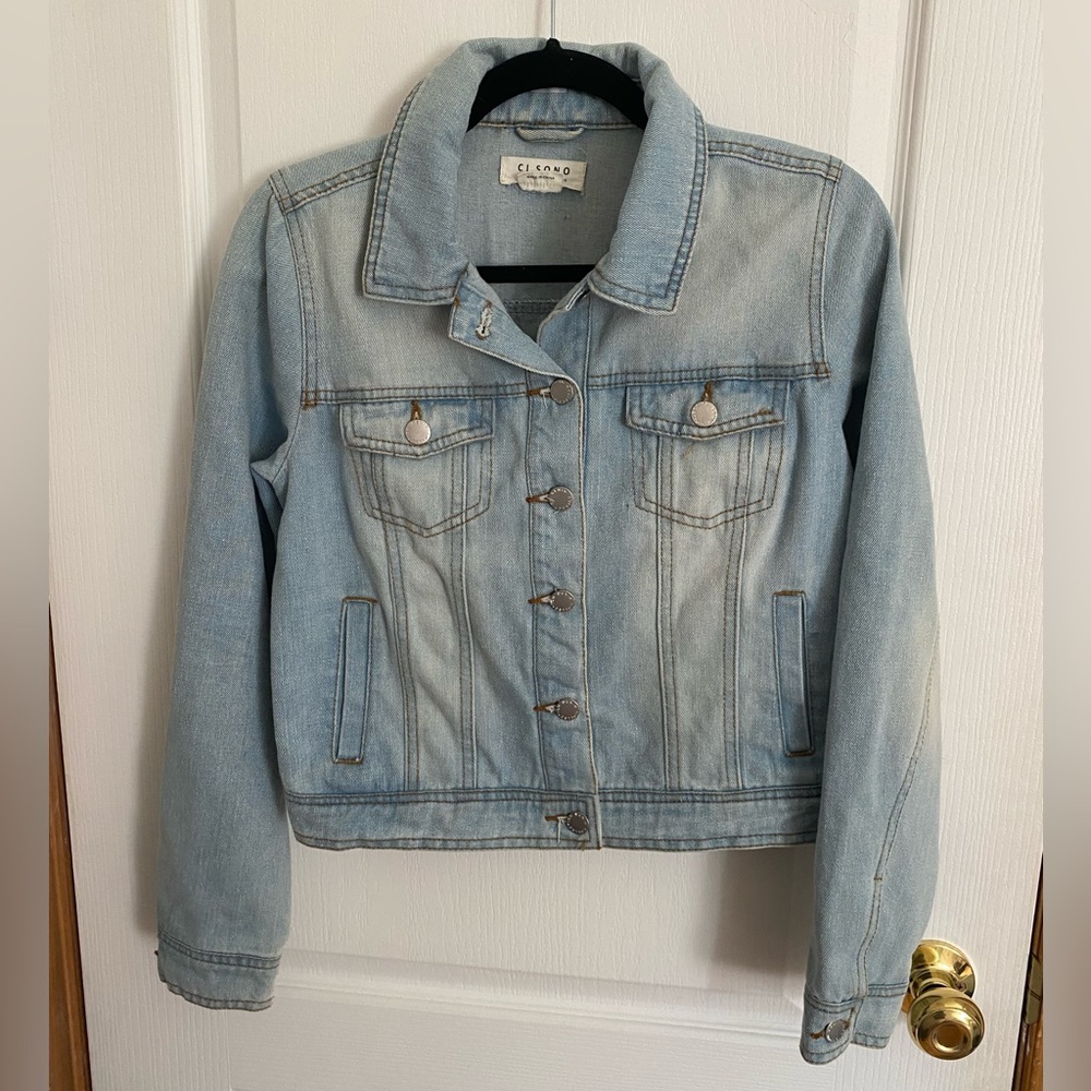 Light blue denim jacket